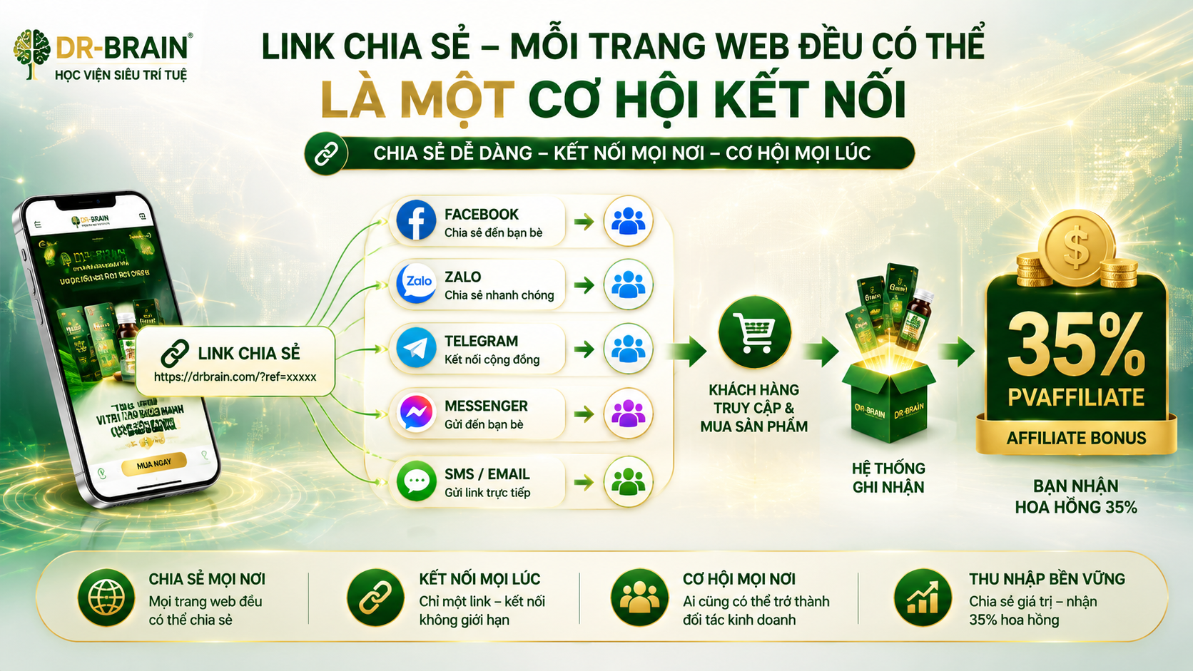 Chính sách kinh doanh DR-BRAIN