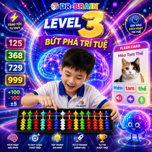 Bứt phá trí tuệ Dr-Brain 3  chỉ $3/ tháng